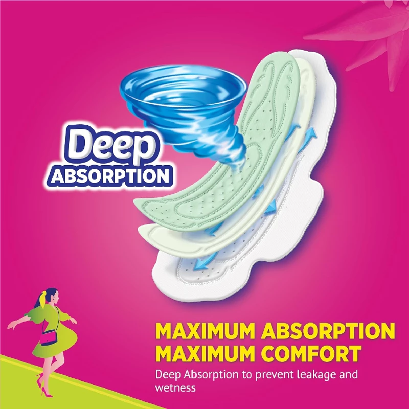 Sofy Anti Bacteria Extra Long Sanitary Pads - Slim, 48 Pads-2.webp